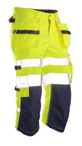 Jobman 2217 Hi-vis Driekwart Werkbroek