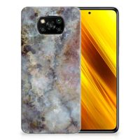 Xiaomi Poco X3 | Poco X3 Pro TPU Siliconen Hoesje Marmer Grijs