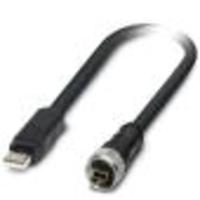 Phoenix Contact 1420168 RJ45 Netwerkkabel, patchkabel S/FTP 1.00 m Zwart 1 stuk(s) - thumbnail