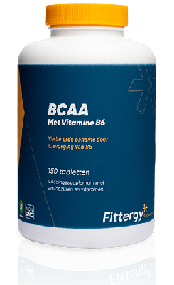 BCAAs met Vitamine B6 (150 tabletten) - Fittergy