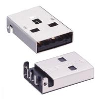 USB-2.0-stekker Stekker, inbouw horizontaal 2410 08 2410 08 Lumberg 1 stuk(s)