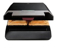 Russell Hobbs Easy Clean sandwich maker 750 W Zwart, Roestvrijstaal