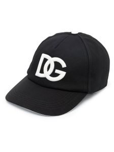 Dolce & Gabbana casquette à logo brodé - Noir