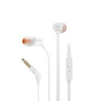 JBL T160 Tune Wired In-ear hoofdtelefoon met microfoon, wit