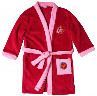 Nickelodeon Paw Patrol badjas donkerroze meisjes maat 92 Nickelodeon Paw Patrol badjas donkerroze meisjes maat 92