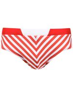 Amir Slama striped swim briefs - Rouge