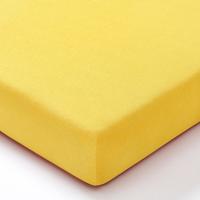 Biojersey hoeslaken, zon b 70 × l 140 cm