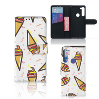 Motorola G8 Power Book Cover Icecream - thumbnail