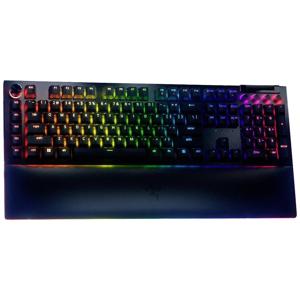 RAZER BlackWidow V4 Pro Green Switch Gaming-toetsenbord Kabelgebonden QWERTZ, Duits Zwart Verlicht