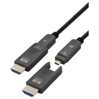 Maxtrack C504-30ML HDMI-kabel HDMI Aansluitkabel 25 m Zwart 8K UHD