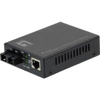 LevelOne GVT-2001 netwerk media converter 1000 Mbit/s 850 nm Multimode Zwart - thumbnail