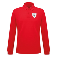 Rugby Vintage - Wales Retro Rugby Shirt 1950's - Rood - thumbnail