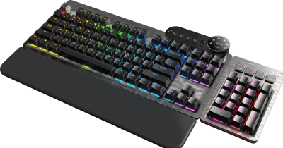 Mountain Everest Max toetsenbord USB QWERTY US International Grijs