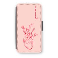 Blooming Heart: iPhone 7 Plus Flip Hoesje