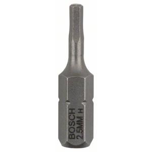 Bosch Accessories Inbus-bit 2.5 mm Extra hard C 6.3 3 stuk(s)