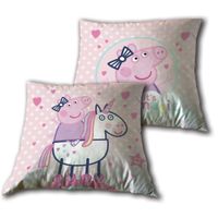 Peppa Pig sierkussen Unicorn - 35X 35Cm