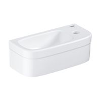 GROHE Euro fontein 37x18cm 1 kraangat zonder overloop wit 39327000 - thumbnail