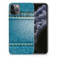 Apple iPhone 11 Pro Silicone Back Cover Jeans - thumbnail