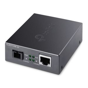 TP-LINK TL-FC111PB-20 netwerk media converter 100 Mbit/s Zwart