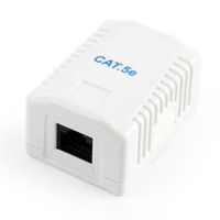 CAT5E UTP single port surface mount box - thumbnail