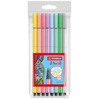 Stabilo Pen 68 Etui 8 Stuks