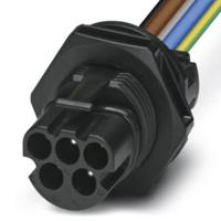 Apparaatconnector achterwand 1409212 PRC 5-FT25-MC4-150 Zwart, Blauw, Grijs, Bruin, Groen, Geel Phoenix Contact Inhoud: 10 stuk(s) - thumbnail