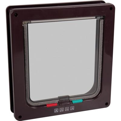 Kattenluik 4-way Grote Kat Bruin 235 x 252 mm Flamingo Bruin