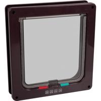 Kattenluik 4-way Grote Kat Bruin 235 x 252 mm Flamingo Bruin