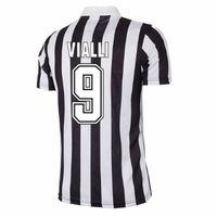 Juventus Retro Voetbalshirt UEFA Cup 1992-1993 + Vialli 9