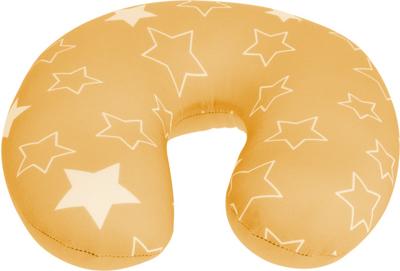 Pro World nekkussen sterren 28 cm polyester oranje Pro World nekkussen sterren 28 cm polyester oranje