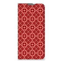 OPPO Find X5 Pro Hoesje met Magneet Batik Rood