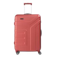Travelite Vector 4 Wiel Trolley L coral Harde Koffer