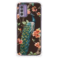 Nokia G42 Case Anti-shock Pauw met Bloemen