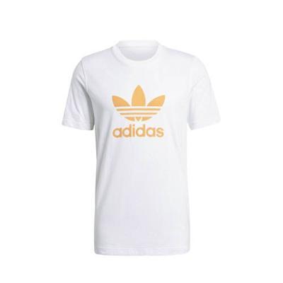 adidas Originals Adicolor T-shirt wit/oranje