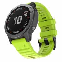 By Qubix - Siliconen bandje - Groen - Compatible met Garmin Tactix 8-51mm - Compatible Garmin bandje
