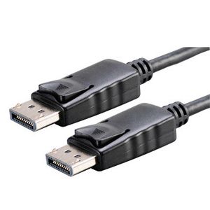 Akyga AK-AV-10 DisplayPort-kabel Aansluitkabel DisplayPort-stekker 1.8 m Zwart