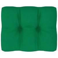 vidaXL Bankkussen pallet 50x40x10 cm groen