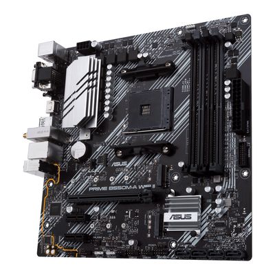 Asus PRIME B550M-A WIFI II Moederbord Socket AMD AM4 Vormfactor Micro-ATX Moederbord chipset AMD® B550