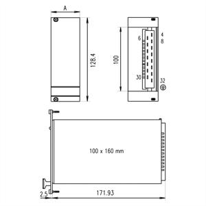 Schroff 31006677 Frontpaneel 1 stuk(s)