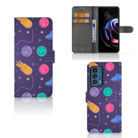 Motorola Edge 20 Pro Wallet Case met Pasjes Space - thumbnail