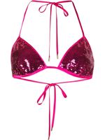 TOM FORD soutien-gorge à sequins brodés - Rose