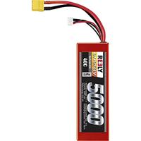 Reely Modelbouw-accupack (LiPo) 11.1 V 5000 mAh Cellen-Nummer: 3 40 C Hard Case XT90