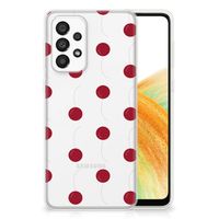 Samsung Galaxy A33 5G Siliconen Case Cherries - thumbnail