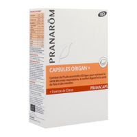 Pranarôm Pranacaps Oregano + 30 Capsules