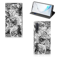 Mobiel BookCase Samsung Galaxy Note 10 Skulls Angel