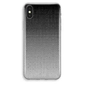 Musketon Halftone: iPhone XS Max Transparant Hoesje