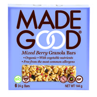 Made Good Granola bar mixed berries 24 gram bio