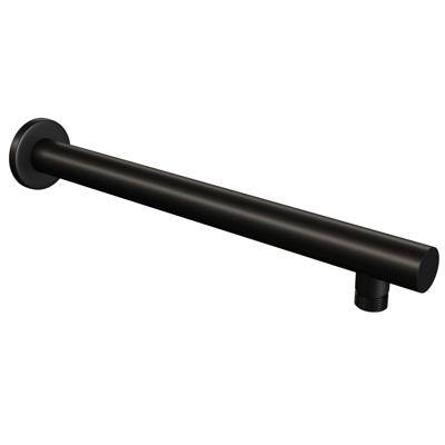 Douchearm Muur Brauer Black Edition Rond 400 Mat Zwart