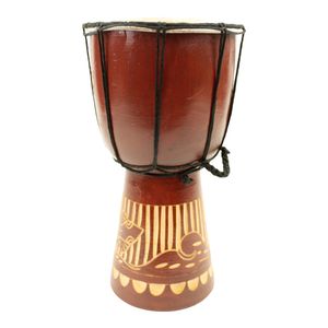 Djembe Houtsnijwerk Hagedis (30 cm)