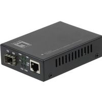 LevelOne GVT-2000 netwerk media converter 1000 Mbit/s Multimode Zwart - thumbnail